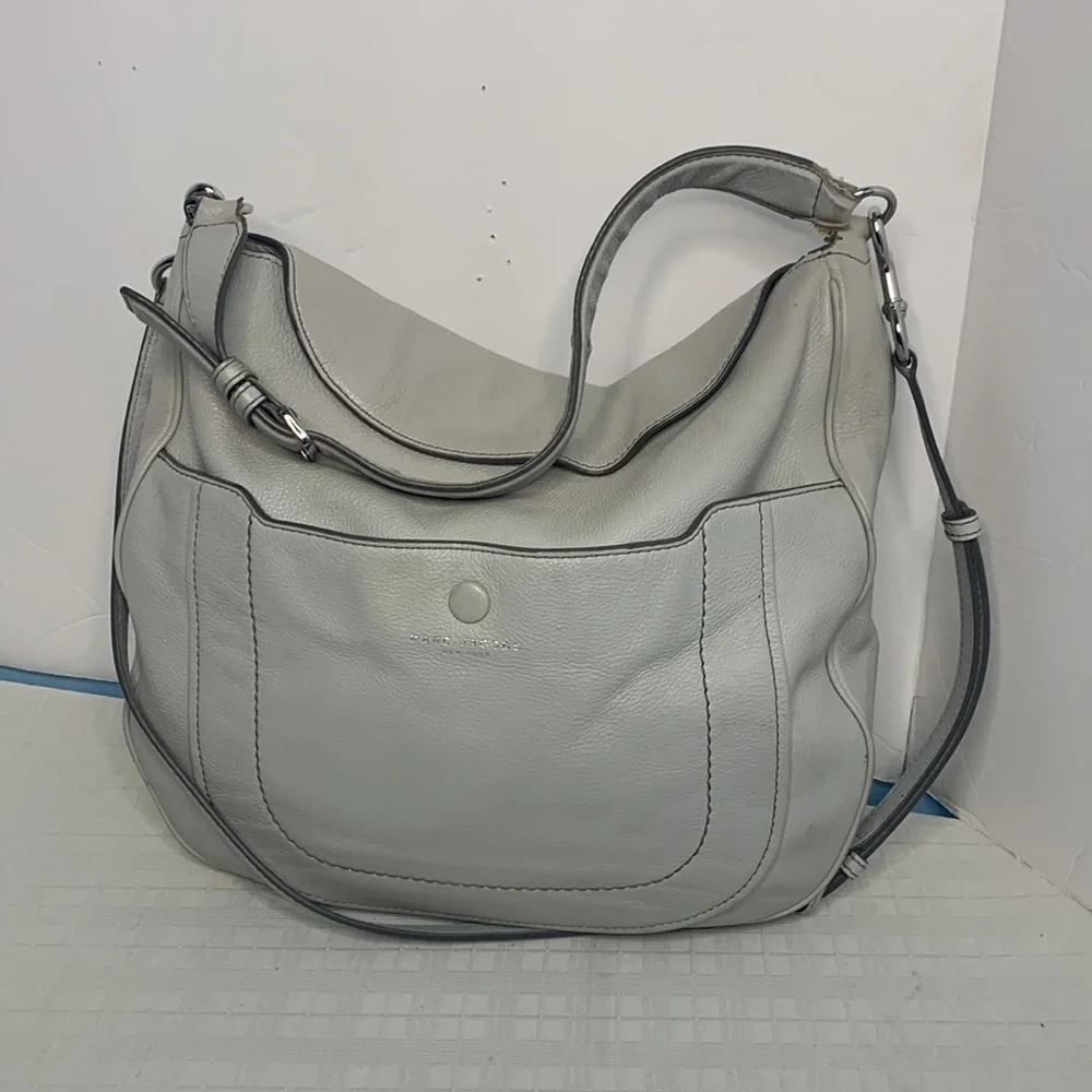 MARC JACOBS Empire City Leather Hobo Bag